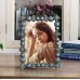 European Vintage Photo Frame (White & Green)  European Vintage Photo Frame (White & Green)