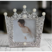 Crown Design Photo Frame With Pearl Crown Design Photo Frame With Pearl