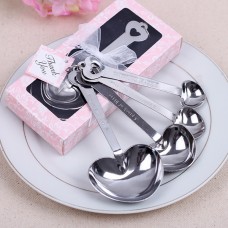Heart Shaped Measuring Spoon Set