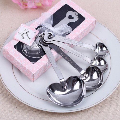 Heart Shaped Measuring Spoon Set Heart Shaped Measuring Spoon Set